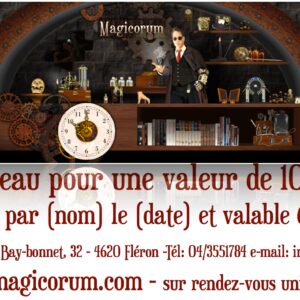 Bon cadeau d'une valeur de 100 Euros