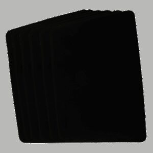 Large tapis de close-up noir (31 x 43 cm) par Goshman