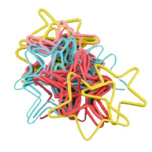 Elastiques en forme d'étoile
