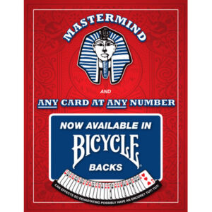 Mastermind 3 Coeur (Bicycle dos rouge) par Christopher Kenworthey