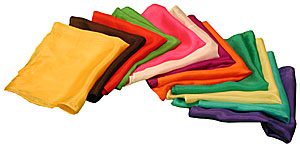 24" (45X45cm ) color Silks