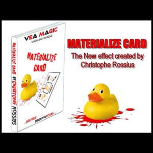 MATERIALIZE CARD by Christophe Rossius