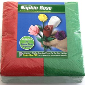 Napkin Rose Kit (Rouge) par Michael Mode
