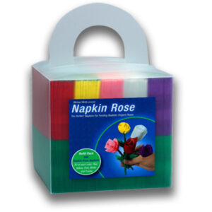 Napkin Rose Cube by Michael Mode