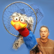 Chase net with holding tube for puppet by Axtell