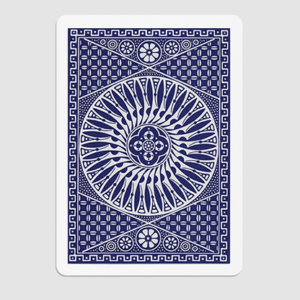 Tally Ho Circle Back Gaff Pack Blue (6 Cartes) par The Hanrahan Gaff Company